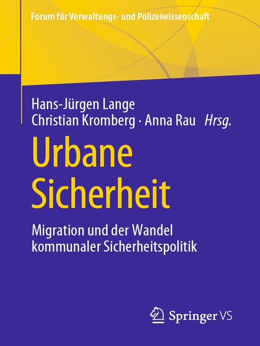 Title details for Urbane Sicherheit by Hans-Jürgen Lange - Available